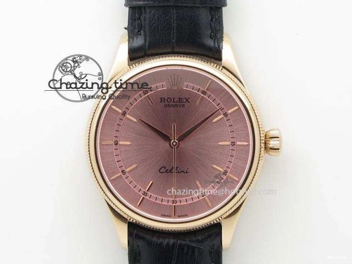 MiroTime 0324 Day Date 36 YG RAF Best Edition Brown Wave Dial on YG Bracelet A Effortless 1383